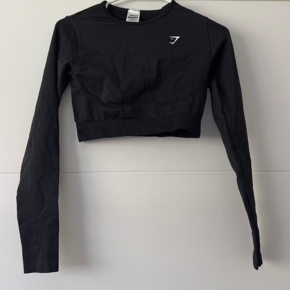 Gymshark Women's Black Shirt